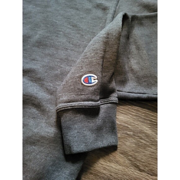 Champion Men's Pullover Hoodie Sweatshirt, XL, Charcoal Grey - Picture 3 of 9